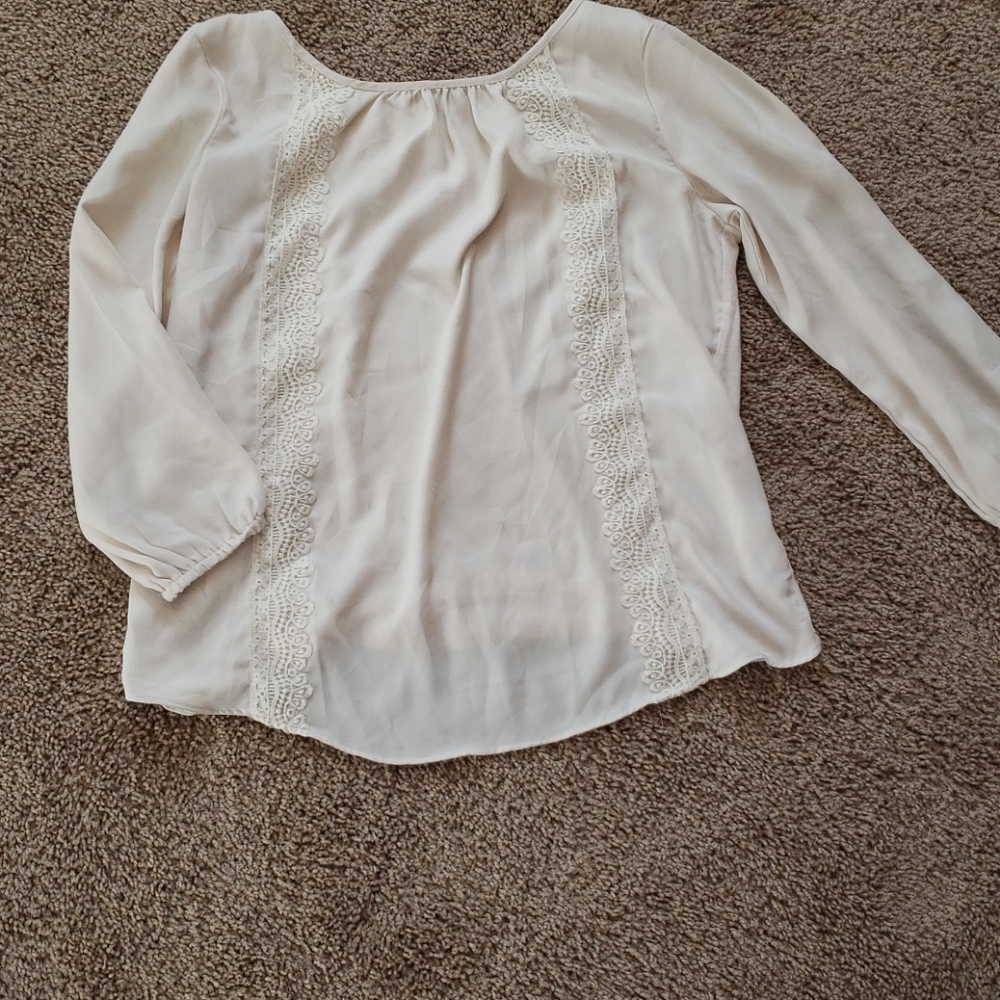 Loft Mixed Media Shirt